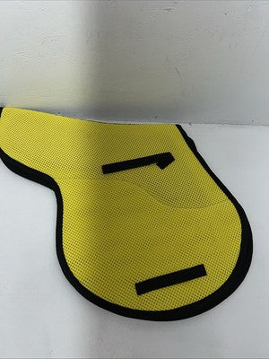 New Tough 1 Yellow Non-Slip English Saddle Pad #30-997 PP-8