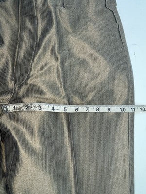 New Vintage Brown Circle A Polyester Pants #CP5791 SS-26