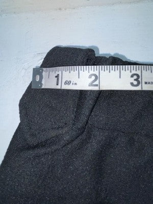 New Vintage Black Panhandle Slim Polyester Pants #12372 3A-5