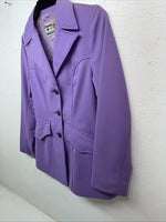 New Women’s Purple Pioneer Wear Long Show Jacket 10 #692 WW-11