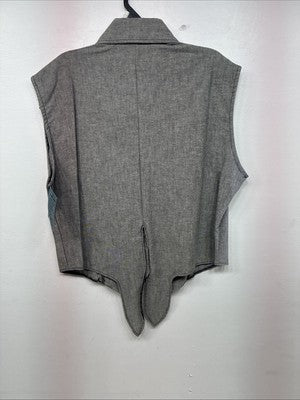 New Women’s Cowboy Threads Grey Shirt Sleeve Size Small KK-52