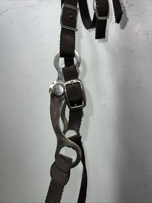 New Brown Pony Action Company Headstall With Bit Split Reins #231001BR W-58