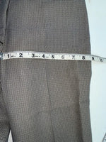 New Vintage Black Speckled Panhandle Slim Polyester Pants #781857 3A-130
