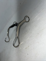New Ride On 5 1/2” Curb Bit Medium Port Sweet Iron #25-5590 T-505