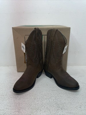 New Kids Brown Smoky Mountain Cowboy Boots. 3531 C 13.5 13 1/2. 23-68