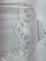 New Women’s H Bar C White Gold Design Long Sleeve Pearl Snap Medium TT-118