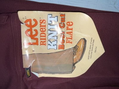 New Vintage Red Lee Polyester Pants #2004061 3A-9