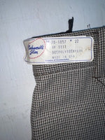 New Vintage Black Speckled Panhandle Slim Polyester Pants #781857 3A-130
