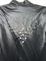 New Women’s Black 1849 Authentic Ranchwear Western Show Jacket Large UU-67