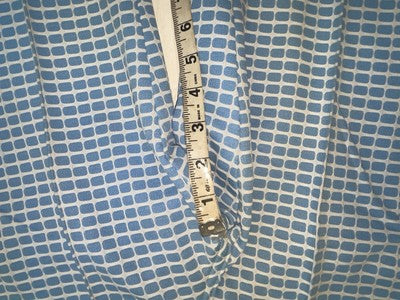 New Women’s Vintage Blue Checkered Lee Polyester Pants #2652644 NN-151