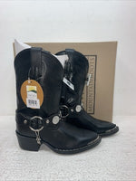 New Kids Black Smoky Mountain Cowboy Boots. 1083 C 12.5 12 1/2. 23-27