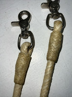 New Royal King Deluxe Rawhide 7’ Roping Reins #40-9909 W-44