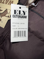 New Men Ely Cattleman Brown L  Puffer Vest #241120 LLL-45