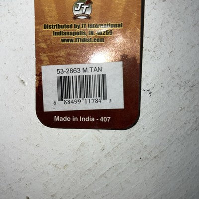 New Tough 1 Brown Leather Tie Down Strap #53-2863 LLL-39
