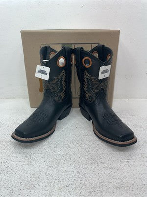 New Kids Black Smoky Mountain Cowboy Boots. 3242 C 3. 23-160
