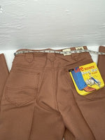 New Vintage Orange Lee Polyester Pants #2032628 OO-72