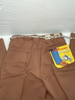New Vintage Orange Lee Polyester Pants #2032628 OO-72