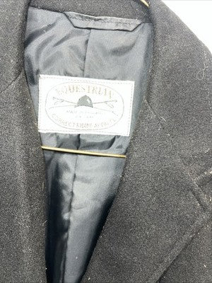 New Women’s Black Equestrian Long Riding Coat 16 WW-49