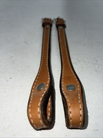 New Congress Leather Brown Leather Bridle Cheek Pieces R-503