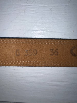 New Blue Genuine Leather Nocona 36” Belt #359 JJ-63