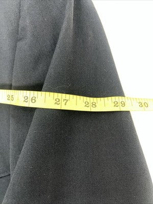 New Men’s Circle S Black Suit Jacket 56L #25832 S-610