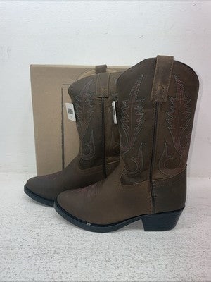 New Kids Brown Smoky Mountain Cowboy Boots. 3531 C 1 D. 23-104