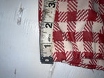New Vintage Red Plaid Panhandle Slim Polyester Pants #1230 SS-101