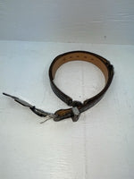 New Brown Genuine Leather Nocona Hinge 32” Belt #416 JJ-117