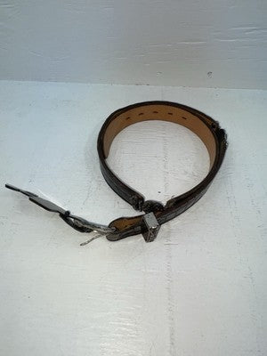 New Brown Genuine Leather Nocona Hinge 32” Belt #416 JJ-117