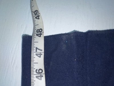 New Vintage Blue Panhandle Slim Polyester Pants #3M1868 VV-62