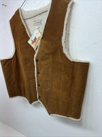 New Men’s Brown Steer Brand XXL Wool Vest WW-24