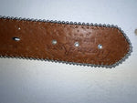 New Black Genuine Leather Blazin Roxx Silver Bling Cross XL Belt #N3510401 Z-66