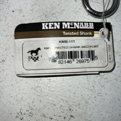 New Professionals Choice Kimberwick Twisted Shank Medium Port #KMB-111 BB-523