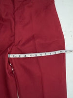 New Vintage Red Dickson Jenkins Polyester Pants #5534 XX-43