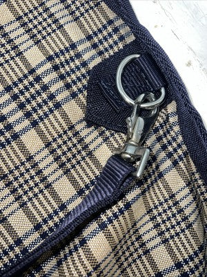 New Blue Plaid Turnout 84” Horse Blanket PP-21