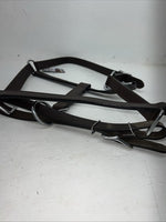 New Tough 1 Genuine Leather Brown Draft Halter #44-9500 W-48