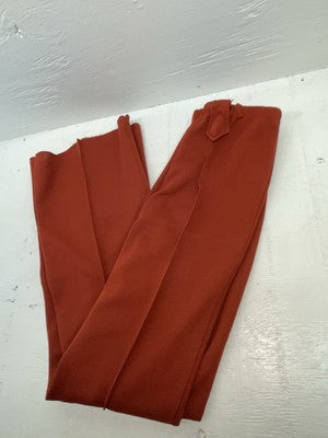 New Vintage Orange Panhandle Slim Polyester Pants #1106 SS-59