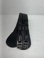 New EQUIROYAL Black 26” Dressage Girth #21-601-2 BB-10