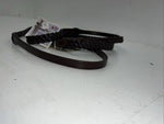 New JT INTERNATIONAL Brown Genuine Leather Braided English Reins #21-9422-7 Y-25