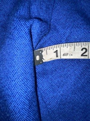 New Vintage Blue Western Girl Polyester Pants #3417 VV-41