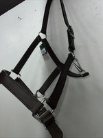 New Tough 1 Genuine Leather Brown Draft Halter #44-9500 W-48
