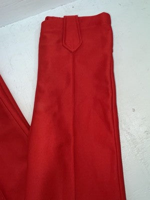 New Vintage Red Western Heritage Polyester Pants #G31 ZZ-71