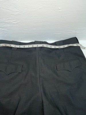New Vintage Black Circle S Polyester Pants #CSP10 SS-1