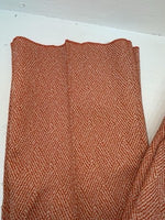 New Vintage Oranges Checkered Panhandle Slim Polyester Pants #1212 ZZ-79