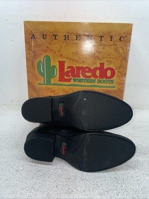New Children’s Black Laredo Cowboy Boots. L C 2440 3 M. 22-3