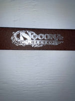 New Brown Genuine Leather Nocona 36” Belt #2410202 Z-127