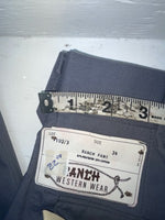 New Vintage Blue Ranch Polyester Pants #P1023 SS-27