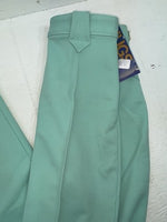New Vintage Teal Panhandle Slim Polyester Pants #301 VV-85