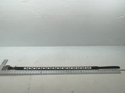 New Black Genuine Leather Nocona Silver Pendent 42” Belt #N2235601 NN-116