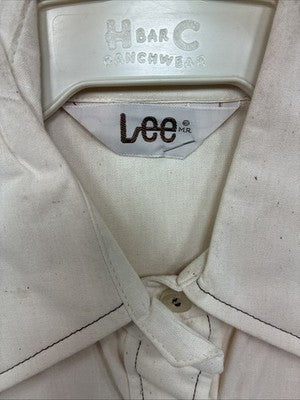 New Women’s Lee Tan Long Sleeve Western Pearl Snap Size 11 YY-91 